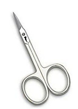 Princess Care Fine Tip Arrow Point Straight Tip Cuticle Scissors, SS - 420 Stainless Steel