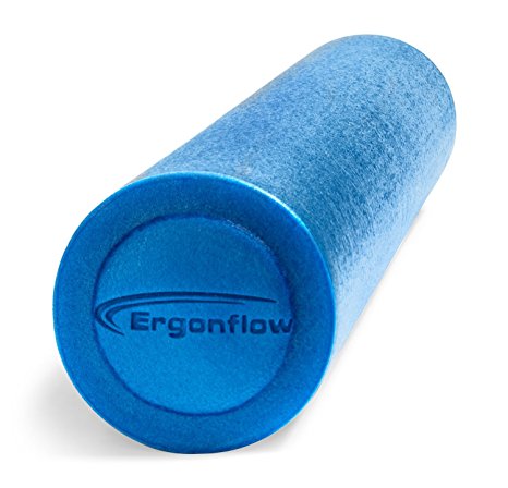 NEW Foam Roller Unlike Any Other - With High Density Core Surrounded By Protective Mid Density Foam - Roll Out Deep Trigger Points and Tight Muscles with Less Discomfort Than Traditional Foam Rolls - Designed By Team of Physical Therapists