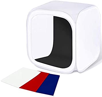 LimoStudio Photography Table Top 30" x 30" Premium Photo Studio Softbox Light Tent Cube with 4 ChromaKey Backdrops, AGG108