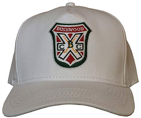 A&R Collectibles, Inc. Caddyshack Style Bushwood WHITE Retro Snapback Golf Cap/Hat