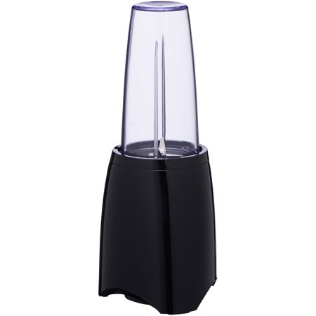 Mainstays Black Personal Blender with Blend-and-Go Travel Cup