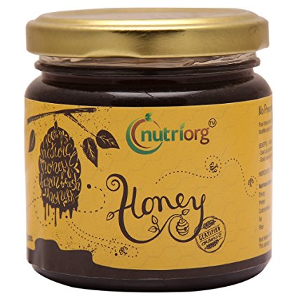 Nutriorg Certified Organic Honey 250gms Premium Quality