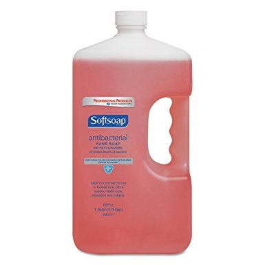 Softsoap 01903CT Antibacterial Hand Soap, Crisp Clean, Pink, 1gal Bottle (Case of 4)