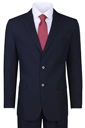 Men's Classic 2 Button Suit - Regular Fit