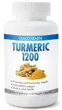 Turmeric Curcumin 1200mg powerful - antioxidant effects - strengthens the immune system