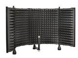 Monoprice Pro Audio Desktop Adjustable Acoustic Microphone Isolation Shield