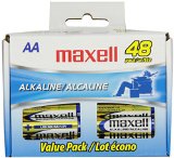 Maxell LR6 AA Cell 48 Pack Box Battery 723443