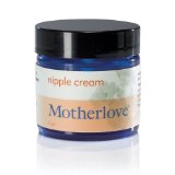 Motherlove Nipple Cream Certified Organic Salve for Sore Cracked Nursing Nipples 1oz Glass Jar
