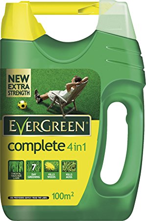 EverGreen Complete 4-in-1 Lawn Care Spreader, 3.5 kg