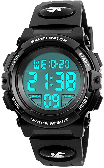 Kids Watch, Boys Sports Digital Waterproof Led Watches with Alarm Wrist Watches for Boy Girls Children