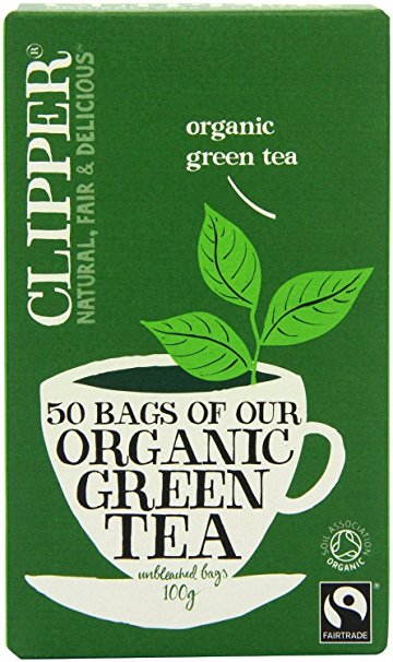 Clipper Organic Green Tea - 50 Bags