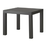 Ikea Side Table Black