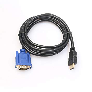 3M HDMI Gold Male To VGA HD-15 Male 15Pin Adapter Cable 1080P (without Build-in Chip)