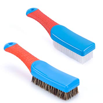 Cleaning Brush, Tile Brush | Bristle brushes | Carpet Cleaning Brush | Scrub Brush Comfort Grip & Flexible Stiff Bristles Heavy Duty for Bathroom Shower Sink Carpet Floor brush | Shower Cleaner Brus
