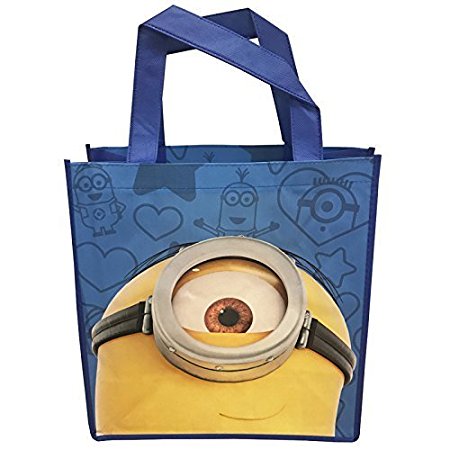 Minions Reusable Tote Bags for Kids, Teens, and Adults! (Minion Peeking)