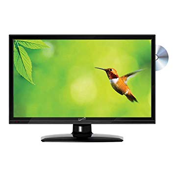 SuperSonic SC-1512H LED Widescreen HDTV 15.6", Built-in DVD Player with HDMI, USB, SD & AC/DC Input: DVD/CD/CDR High Resolution and Digital Noise Reduction | HDMI Cable Included