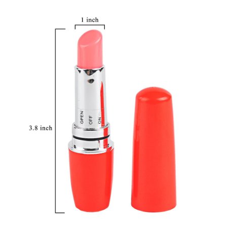 VibratorTracys Dogamptrade good vibrations beach boysred lipstick vibrator Mini Lovely Pointed Warrior G-pot Massager Free From Noise Powerful Vibrating Force Waterproof Silicone Vibrator