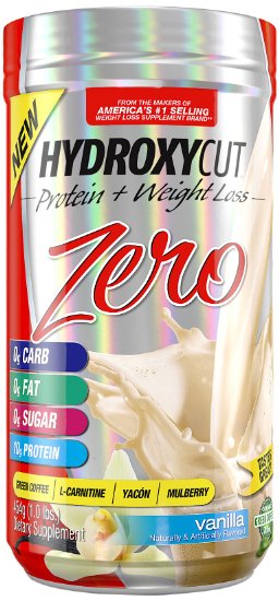 Hydroxycut Zero Weight Loss Protein Vanilla 1 Pound