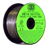 INETUB BA71TGS 035-Inch on 2-Pound Spool Carbon Steel Gasless Flux Cored Welding Wire