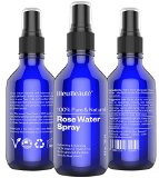 4oz ROSE WATER SPRAY by Bleu Beaut - 100 Pure Facial Toner with a Tender Floral Scent - IT WORKS