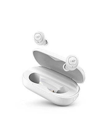 Anker ZOLO Liberty True Wireless Earphones, Bluetooth Earbuds with Graphene Driver Technology and 24 Hours Battery Life, Sweatproof True Wireless Earbuds with Smart AI (White)