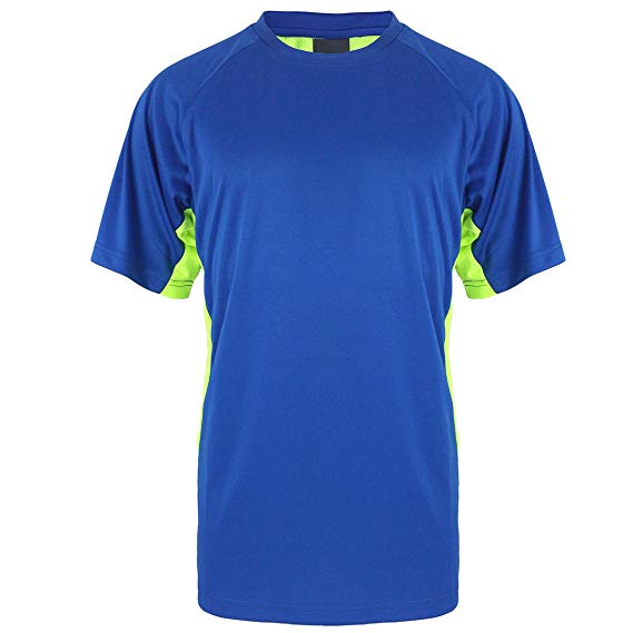 UV Sun Protection Sport T Shirts for Men Short Sleeve Athletic Tee