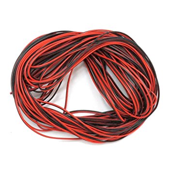 20M Stranded Wire Extension JACKYLED 65.6Ft Wire Cord 22awg Cable for Led Strips Single Colour 3528 5050