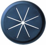 Cord Away Flexible Organizer Grommet for WiresCords 2 38-Inch Diameter Black 1Pack 00209