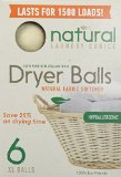 Natural Laundry Choice 6 Xl Wool Dryer Balls Natural Fabric Softener