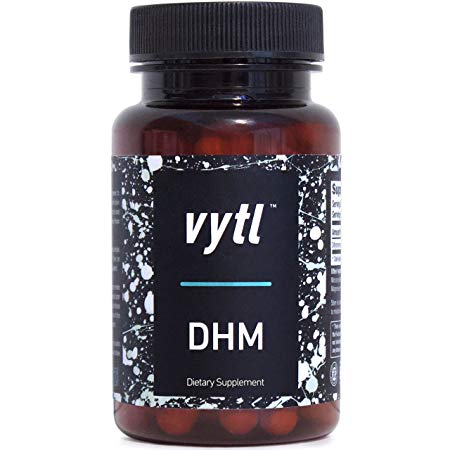 Vytl DHM (Dihydromyricetin) 300 mg Capsules - Hangover Prevention and Liver Detox Pills - Pure Hovenia Dulcis Extract - Natural Cure Proven to Stop Hangovers and Cleanse Liver