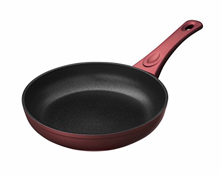 Saflon Titanium Nonstick 9.5-Inch Fry Pan, 4mm Forged Aluminum with PFOA Free Scratch-Resistant Coating from England, Dishwasher Safe