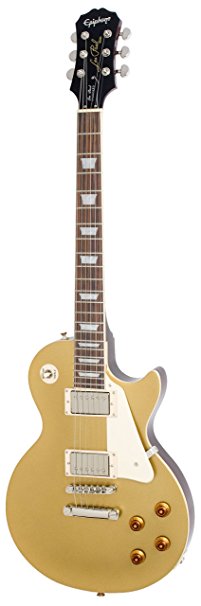Epiphone Les Paul STANDARD Electric Guitar, Metallic Gold