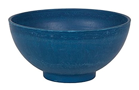 Hills Imports Recycled Composite Bowl, 15-Inch, Cobalt Blue