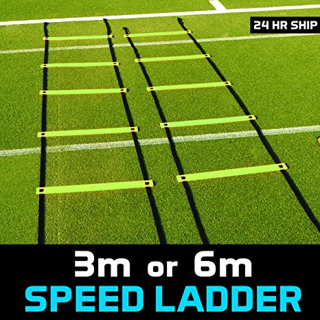 6m Speed Ladder [Net World Sports] – For Agility Training & Footwork Drills