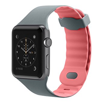 Belkin Sport Wristband for Apple Watch Series 3, Apple Watch Series 2 and Apple Watch Series 1 (38mm), Carnation Pink