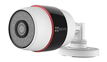 EZVIZ Husky HD 1080p Outdoor Wi-Fi Video Security Camera, 16GB MicroSD, Works with Alexa using IFTTT