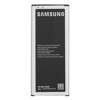 Samsung OEM Original Standard Battery 3220mAh for Galaxy Note 4 - Non-Retail Packaging - BlackSilver