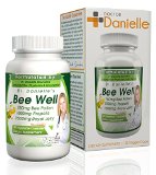 Dr Danielles Bee Well Royal Jelly 1500mg Propolis 1000mg Beepollen 750mg in 4 Daily Capsules