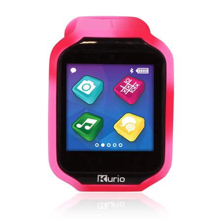 Kurio Watch 2.0+ Smartwatch Built for Kids with 2 Bands, Purple and Red/Pink Color Change