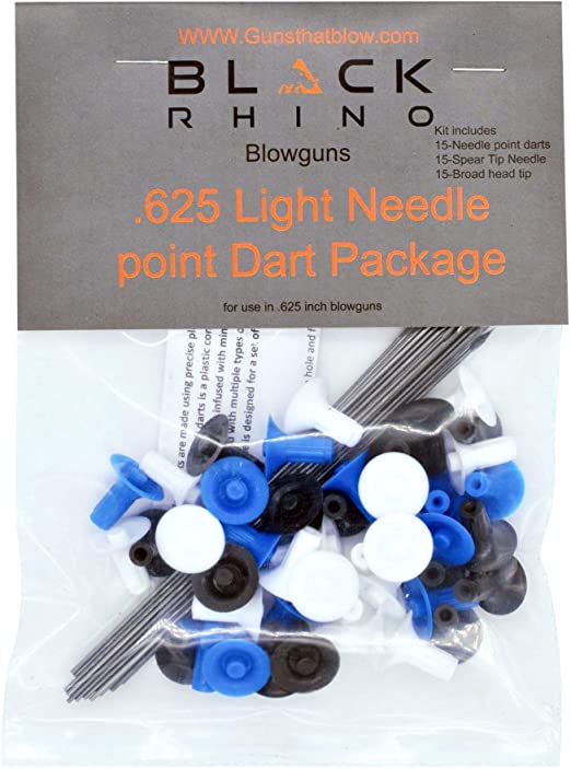 .625 Blowgun Light Needle Point Darts