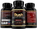 Top Rated Male Performance Enhancement Supplement - Rush by Neovicta - Improve Performance Energy Stamina and Libido - Containing Pure Maca Root Tongkat Ali and L-Arginine - All Natural Pills - Boost Testosterone with Earth Grown Ingredients - 30 Day Supply - Money Back Guarantee