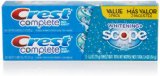 Crest Complete Toothpaste Peppermint Flavor 2 Count 62 Oz Each