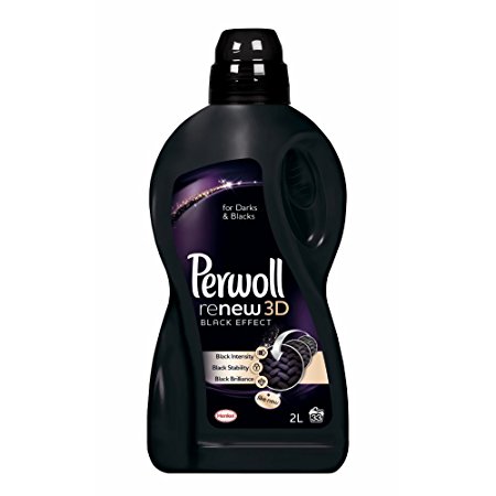 Perwoll Renew   Black Liquid Laundry Detergent 2 Liters, 33 Loads