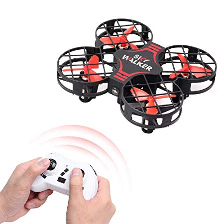 Mini Drone for Kids, RC Nano Quad-Copter, Altitude Hold, Headless Mode 3D Flips, One Key Return and 3 Speed Adjustment, Best Drone Toy for Kids and Beginners (RED) (Blue) (RED)