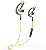 Bluetooth Headphone Liger XS2 Wireless Sport Bluetooth 41 Sweat Proof Noise Cancelling Earbud With Mic for Handsfree Calling for iPhone 6 Plus to 4S Samsung Galaxy Note and Bluetooth Compatible XS2 BTH