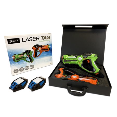GPX Laser Tag Value Bundle with 2 Blasters and 2 Vests