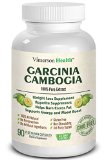 Garcinia Cambogia Extract 100 All Natural Non-Gmo Gluten Free Non Stimulating Vegetarian 45 Day Supply 2 Caps Per Day No Calcium No Caffeine No Side Effects Pure and Effective Weight Loss Supplement Appetite Suppressant Fat Burner and Carb Blocker Real 70 HCA Guaranteed in 90 Veggie Caps Third Party Tested Made in the USA for Vimerson Health