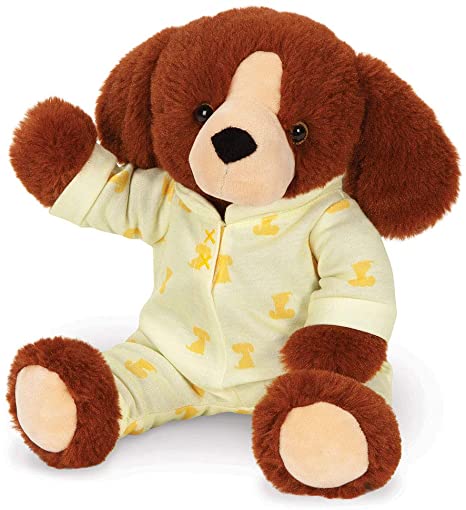 Vermont Teddy Bear Dog Plush - Dog Stuffed Animals, 13 Inch, PJ Pals