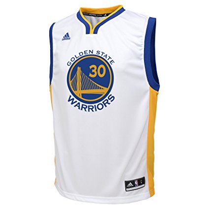 NBA Golden State Warriors Stephen Curry Youth 8-20 Replica Home Jersey