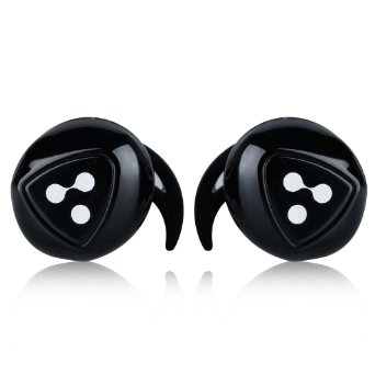 Syllable D900 Wireless Bluetooth 40 Earbuds Headphone Sports Headset Earphones with Charging Stand for AndroidIOS Smart PhoneIpadIpodPCTabletLaptop Black